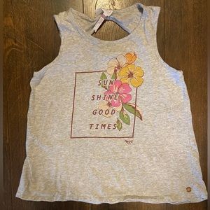 Matilda Jane Clothing Bring On Good Times Tee Tank Top size 10